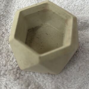Geometric Concrete Planter